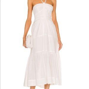 A.L.C. Adele White Cotton Day Dress Sz 0 NWT